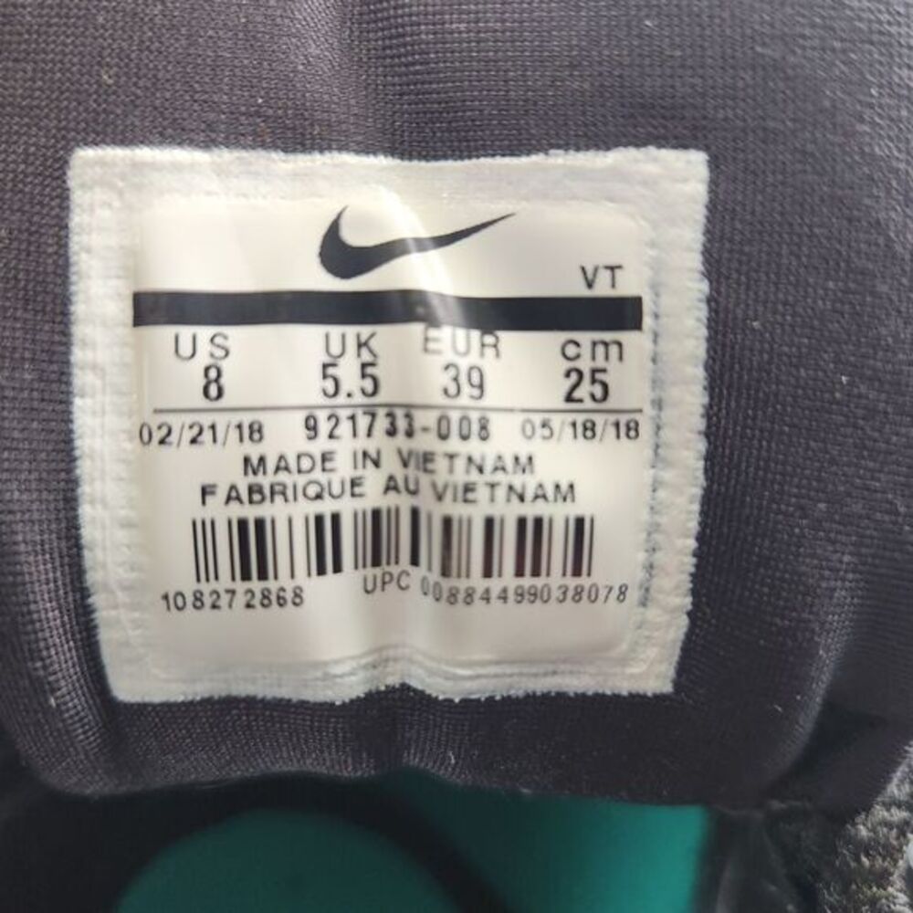 Nike Air Max 97 Black Grape W‎ Size 8 Purple Aqua READ - Picture 6 of 10